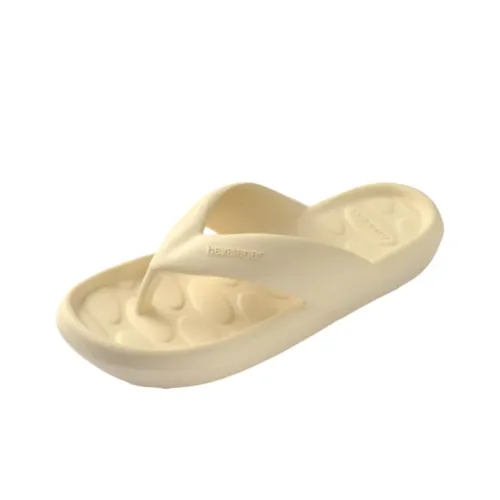 Havaianas Устойчивые к истиранию Шлепанцы Женские Желтые