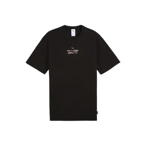 PUMA Мужская черная футболка