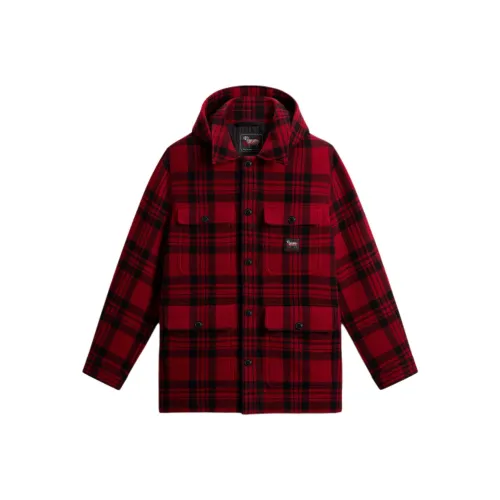 WOOLRICH Куртки и Пальто Мужской Красный