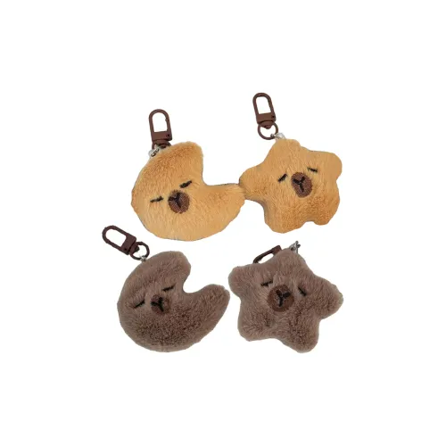 FKOFR Звезды Луна Капибара Куклы Плюшевый Брелок 8 см Высокий