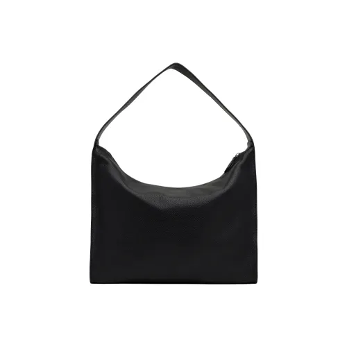 NOTHING WRITTEN Кожа Сумка через плечо Стандартная Женская Черная