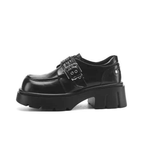 FIVE PLUS Лоферы 6 см Женские Черные