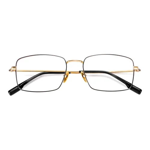 XIYANGHONG Чистый титан Овал Функциональные очки Мужской Золотой Черный