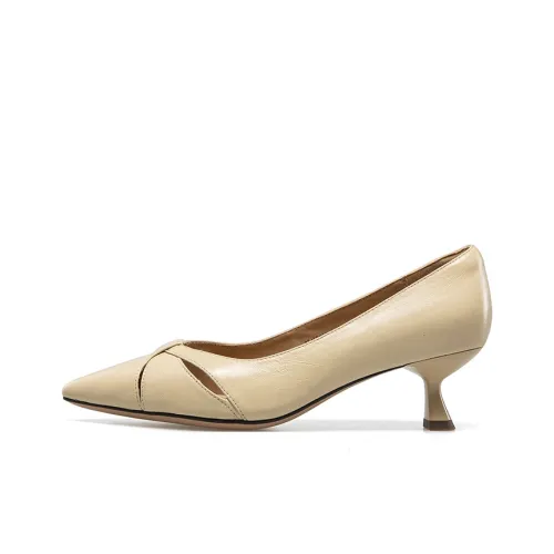 KANGNAI Casual 4,8 см Женский Светло-Желтый