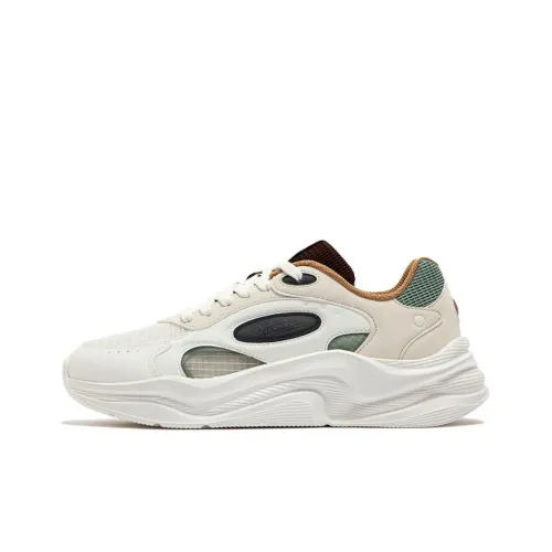 361° Cloud Comfort 5 Slip Устойчивый к истиранию Низкий Топ Casual Мужской Белый