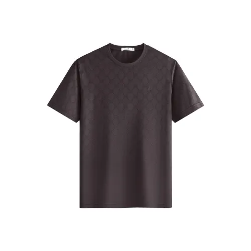 Dance with Wolves T-Shirt Мужская Темно-фиолетовая Красная Рубашка