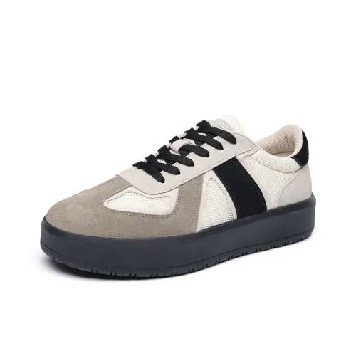 SUPEREDGE Противоскользящие Износостойкие Дышащие Низкие Кроссовки для Скейтбординга Мужские Панда Черные