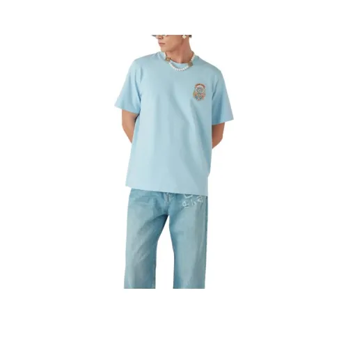 CASABLANCA Синий Мужская T-Рубашка