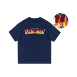 Темно-синий (Вышитое полотенце с эффектом пламени)