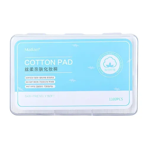 Malian Одноразовые хлопковые салфетки для лица упаковка в коробке хлопок 1100 шт