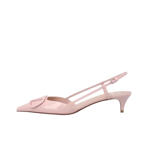 Valentino Vlogo Узкий каблук Высокие каблуки Женские Розовый