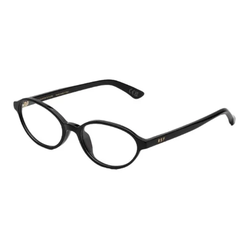 Retrosuperfuture Ацетат Oval Оправы для очков Унисекс Черный