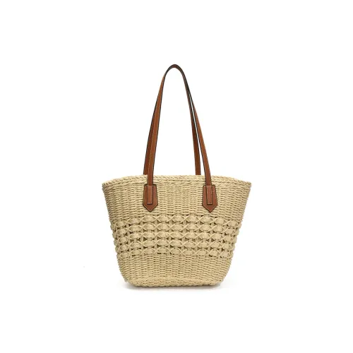 Single Warehouse ПУ (полиуретан) Подмышечный Сумка на плечо Стандартный Женский Экрю хаки