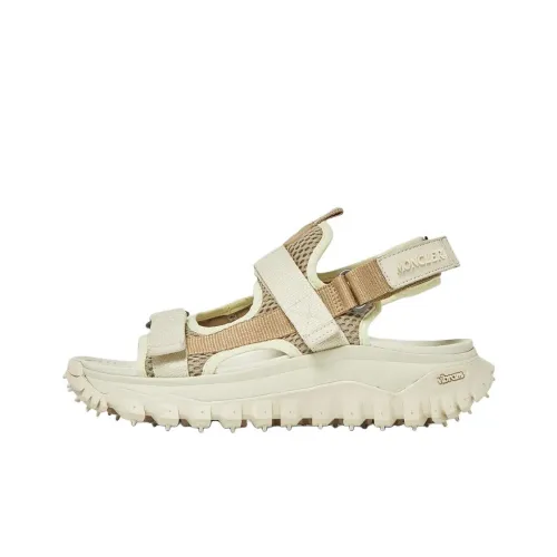 MONCLER Trailgrip Vela Пляжные сандалии Мужские Бежевые
