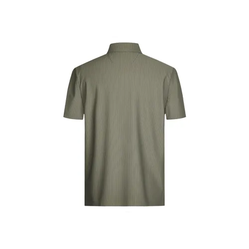 MANGANO Мужская рубашка с коротким рукавом