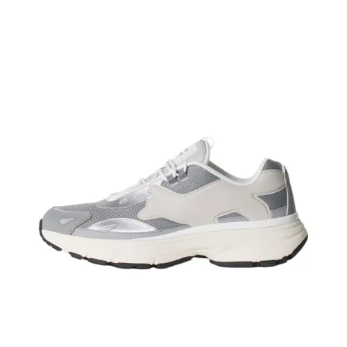 Maison Kitsune SORA Runners Low Топ Повседневная обувь Женская Серый