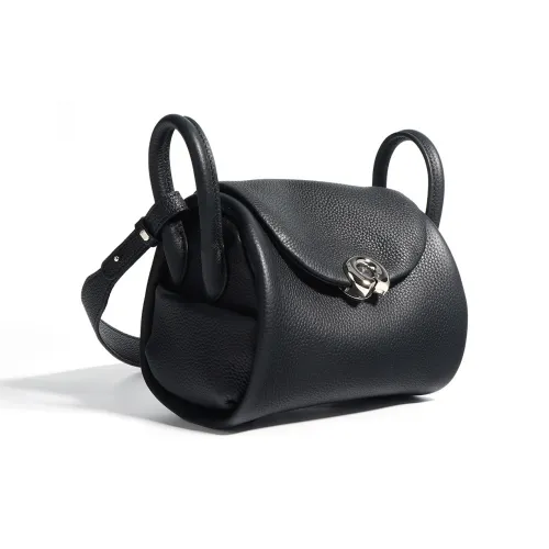 H YXIANG Сумка-подушка из крупнозернистой текстуры коровьей кожи сумка через плечо женская многоцветная