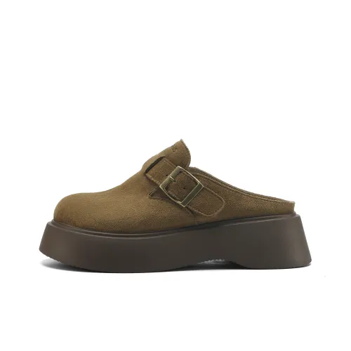 FIVE PLUS Домашние тапочки Женские Хаки