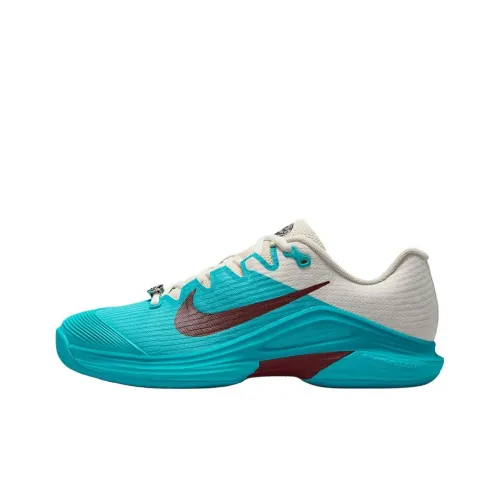 Nike Vapor 12 Теннисные Кроссовки Низкие Топ Синий/Серый Женские