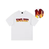 Белый с вышивкой "Пламя"