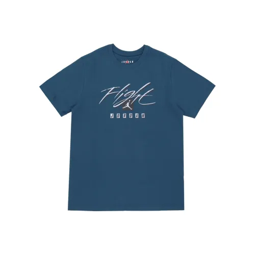 Джордан Синий Мужской T-Рубашки