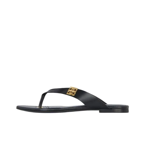 Givenchy 4G Liquid Шлепанцы Женские Черный