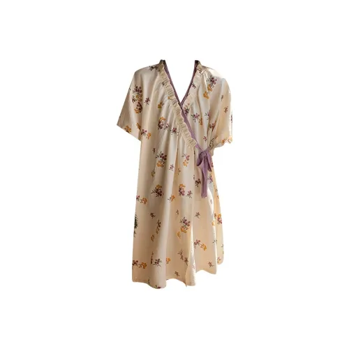 OUSHIBO Женская халат для сна цвет как на изображении