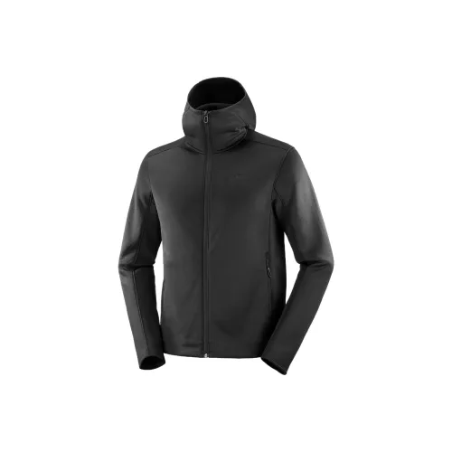 SALOMON SS25 ESSENTIAL MIDWARM Куртка Мужская Темно-Черная