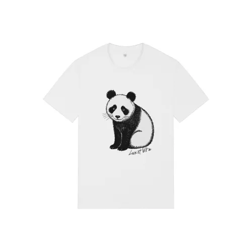 LUX ET VITA T-Shirt Унисекс Серый Белый