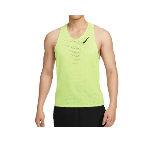 Nike AEROSWIFT Топ Мужской Светло-Лимонный Желтый Черный