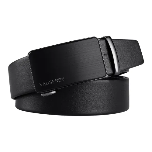 VAUSERDY Ремни из лощеной коровьей кожи мужские ширина 3,5 см