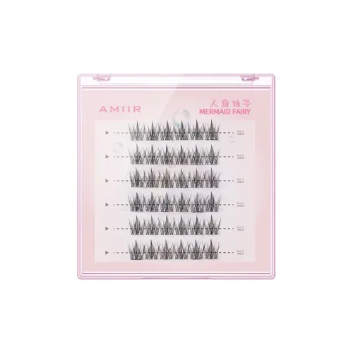 AMIIR Русалка Фея Латекс Бесплатно Искусственные ресницы Thickening Стиль Подсолнух Lazy Trilogy 36 кластеров