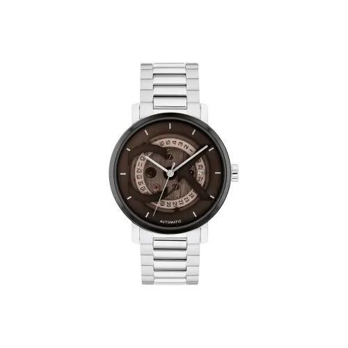 Calvin Klein Автоматические механические часы для мужчин, 40 мм, цвет кофе