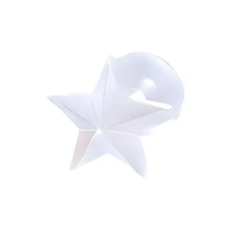 HAZYOU Resin Stud Earrings Unisex HAZYOU Смола Серьги-гвоздики Унисекс