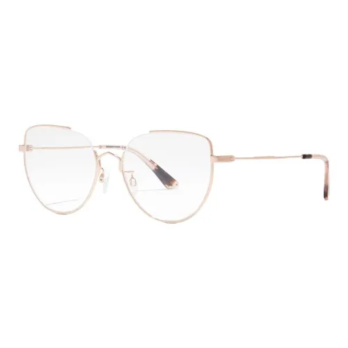 McQ Alexander McQueen Металл Кошачий глаз Оправы для очков Женские Золото
