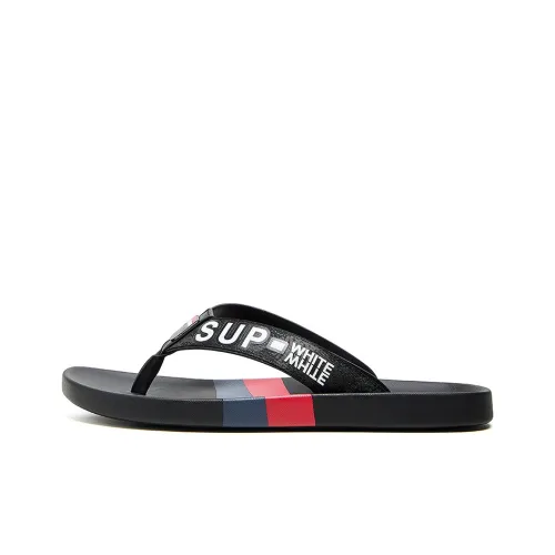 Penguin Шлепанцы Мужские Черные