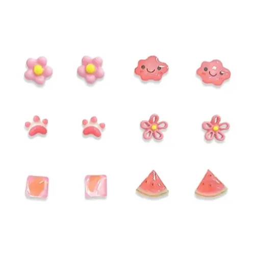 QIMEILA Сплав Серьги-гвоздики Женские