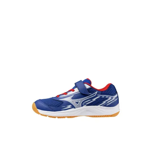 Mizuno Crossmatch Low Топ Детские Тренировочные Кроссовки Синий Малыш