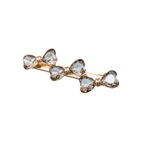 JIANYINGSHU Сплав + Искусственный Ромб Заколки для волос Женские