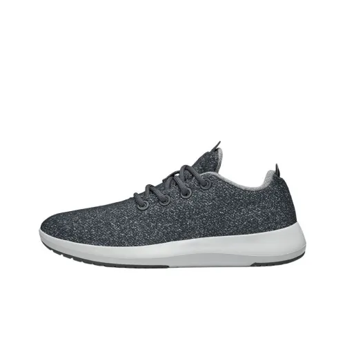 Allbirds Wool Runner Mizzles Кэжуал Низкий Топ Темно-Серый Мужской