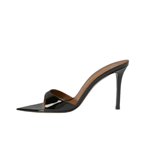 Giuseppe Zanotti GZ Intriigo Слипоны 9 см Женские Черные