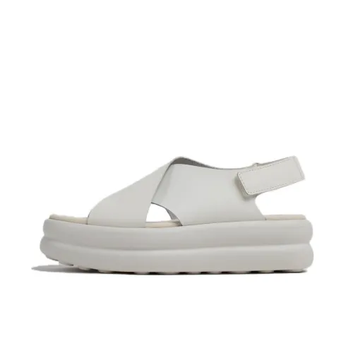 CAMPER Pelotas Flota One Ремень Сандалии 5,1cm Женские Белые