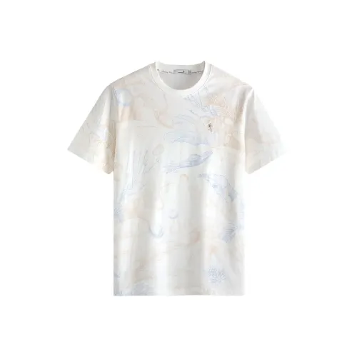 Dance with Wolves T-Shirt Мужская Натуральный Белый