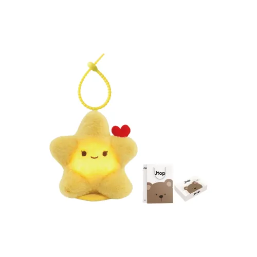 JTOP Светящийся Star Cute Moon Fun Кукла Plush Pendant 12 см Длина Тела