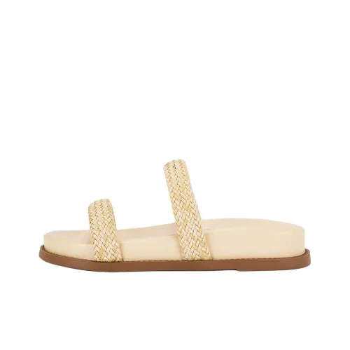 Schutz Слипоны Женские Бежевые