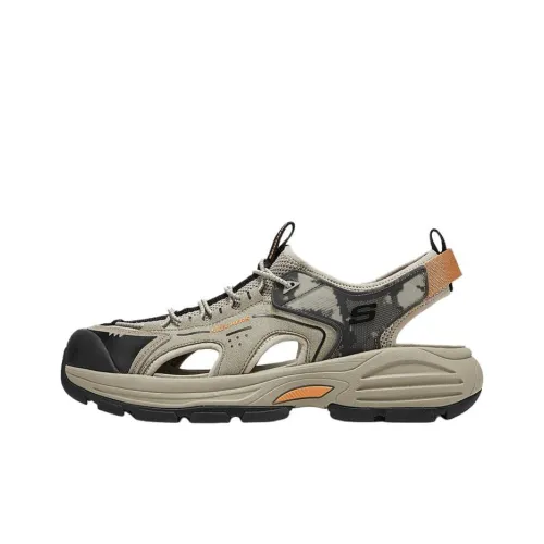 SKECHERS MENS USA Пляжные сандалии Тауповый Мужской