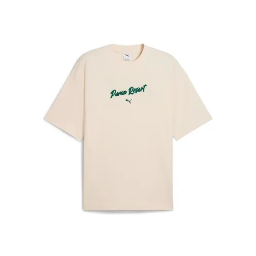 PUMA Экрю Унисекс Футболка