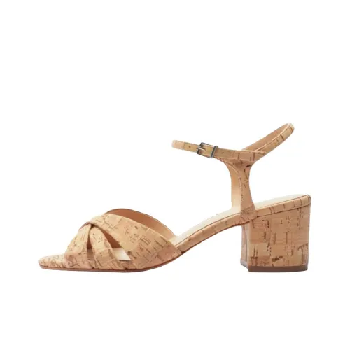 Schutz Keefa One Sandals 6 см Women's Beige