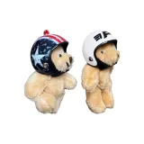 Черно-красный шлем Медведь + Белый шлем Медведь