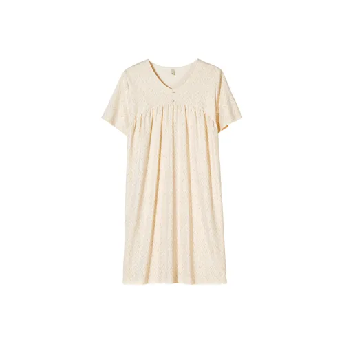 DAERLI Ночная сорочка Женская Абрикос